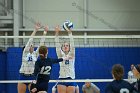 VB vs MHC  Wheaton Women's Volleyball vs Mount Holyoke College. - Photo by Keith Nordstrom : Wheaton, Volleyball, VB